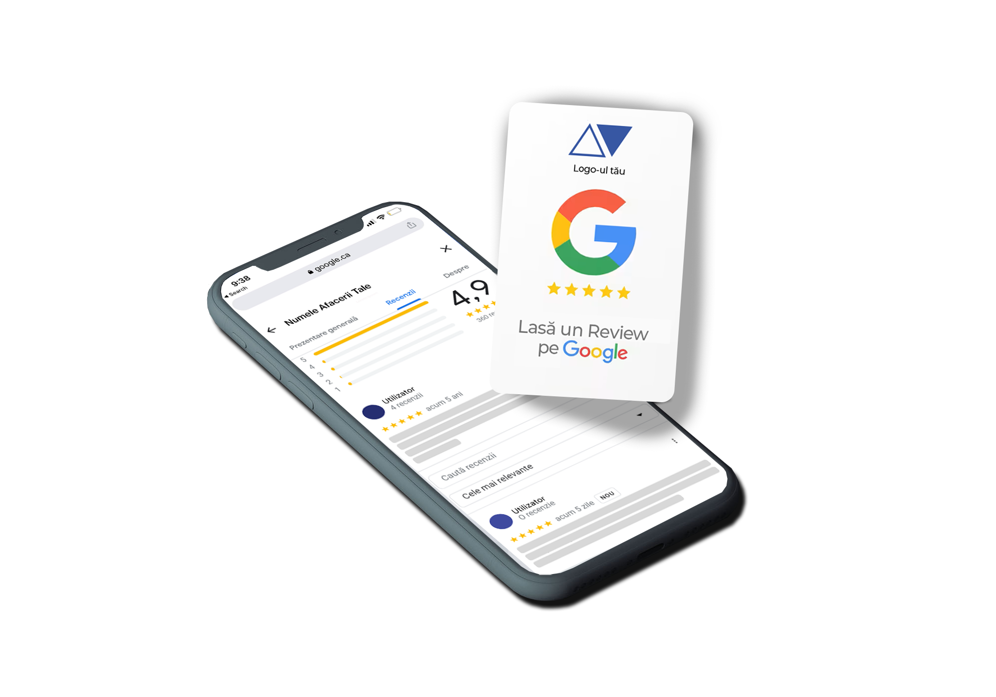 Google Review NFC Card